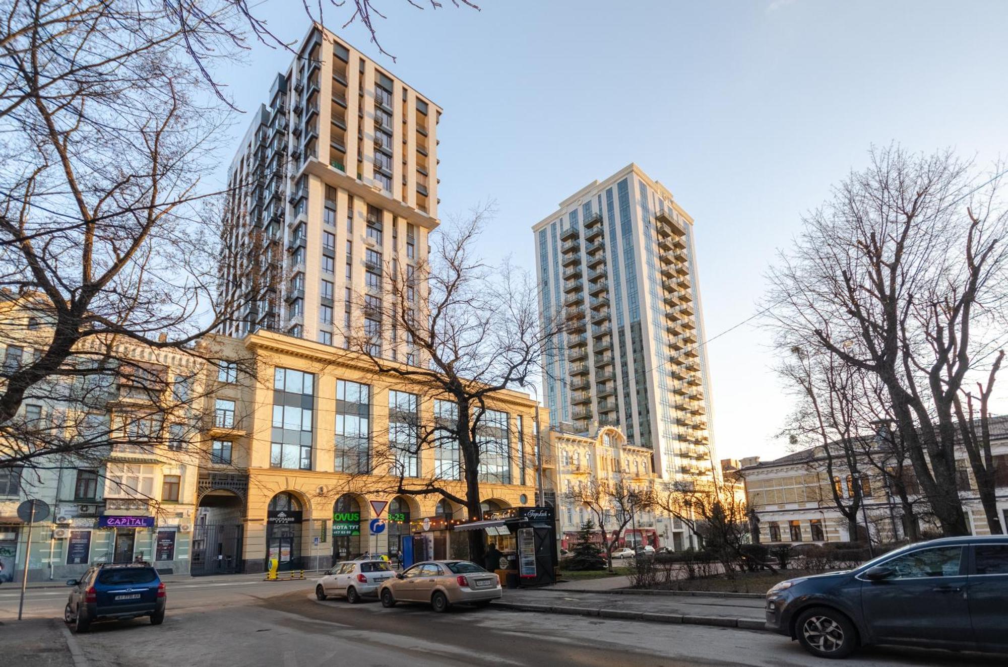 Petrovdom 12-131B Apartments In Rc "Yaroslaviv Grad"Bulvarno Kudriavska 17B Κίεβο Εξωτερικό φωτογραφία